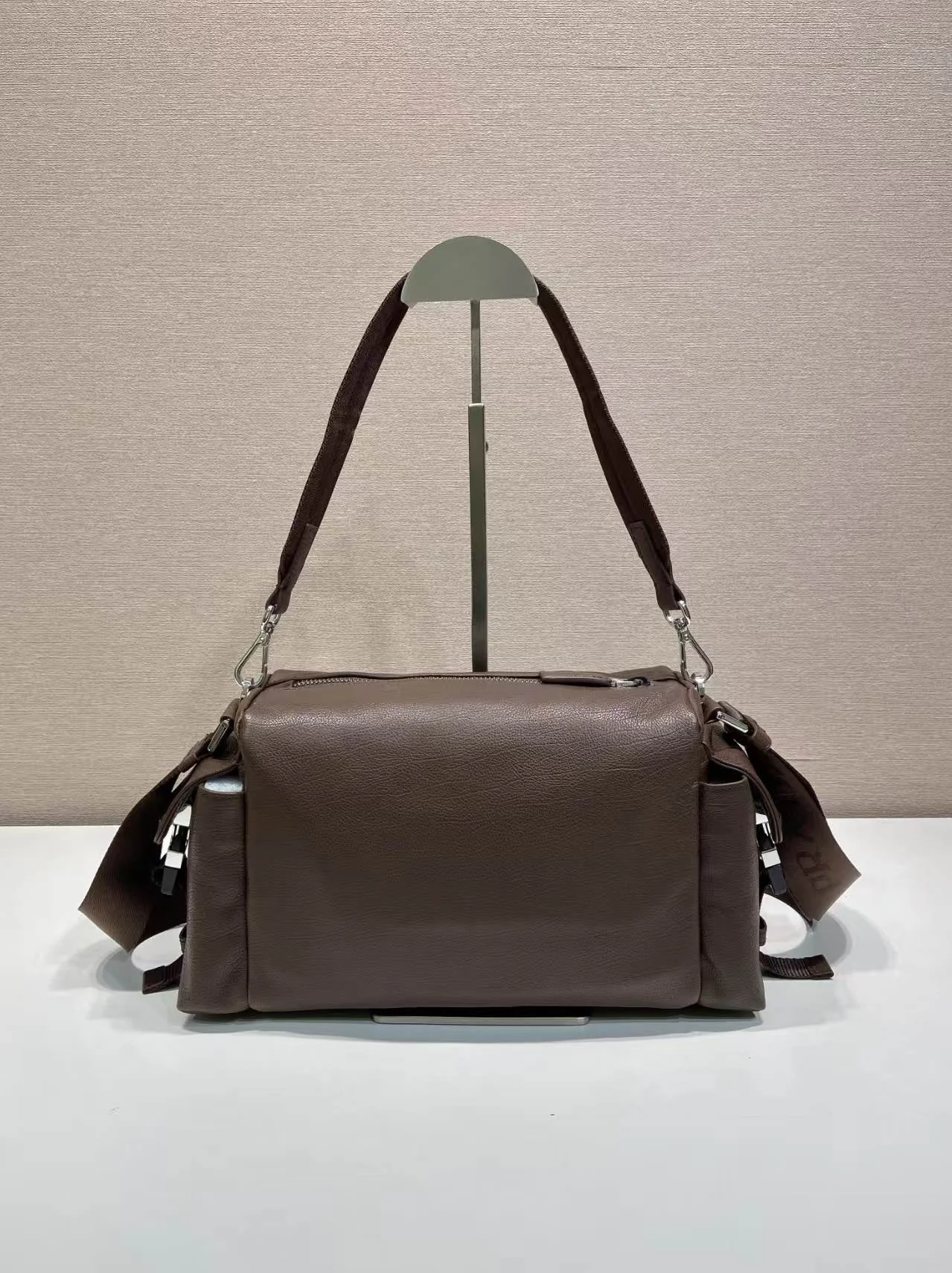 PRADA Messenger Bags Brown 31X17X11CM F0010060042 - Image 4