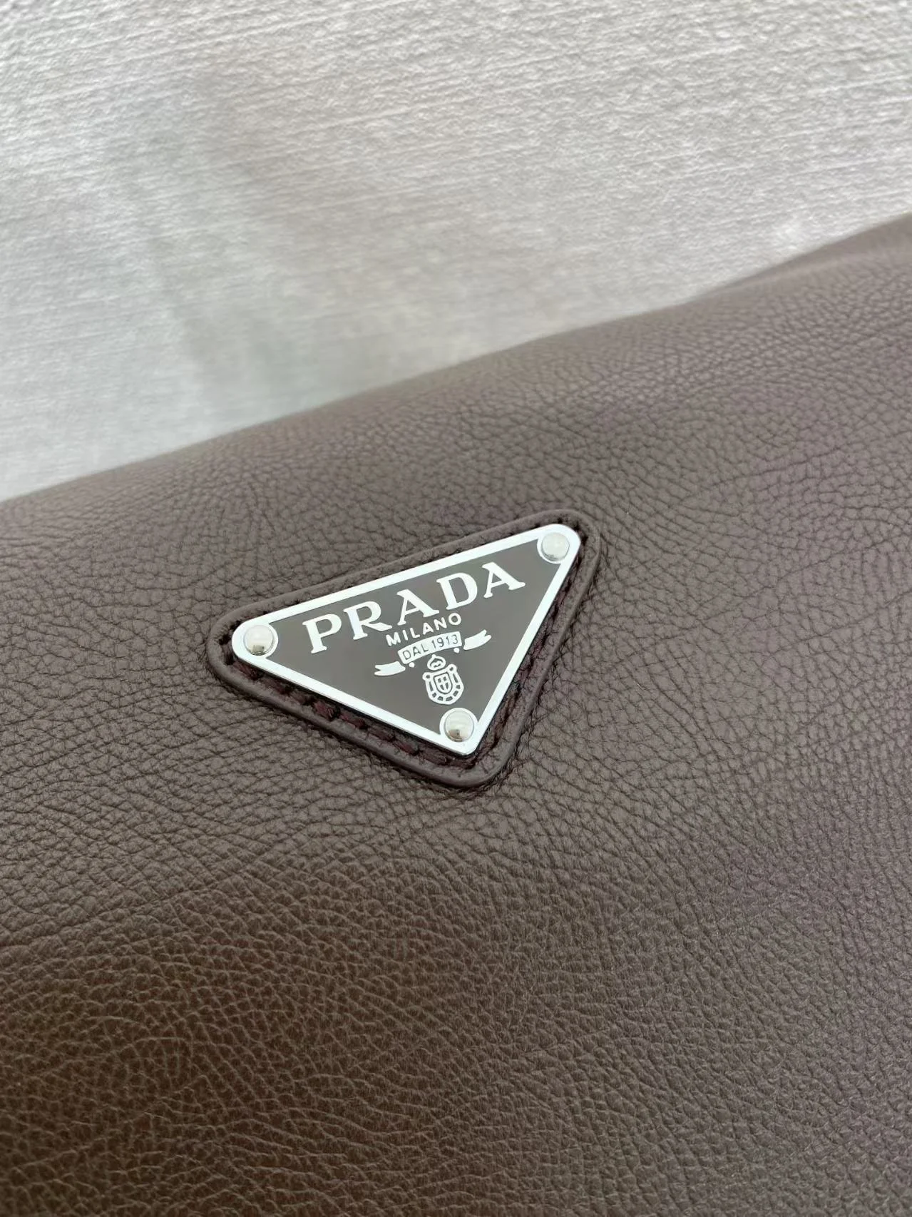 PRADA Messenger Bags Brown 31X17X11CM F0010060042 - Image 7