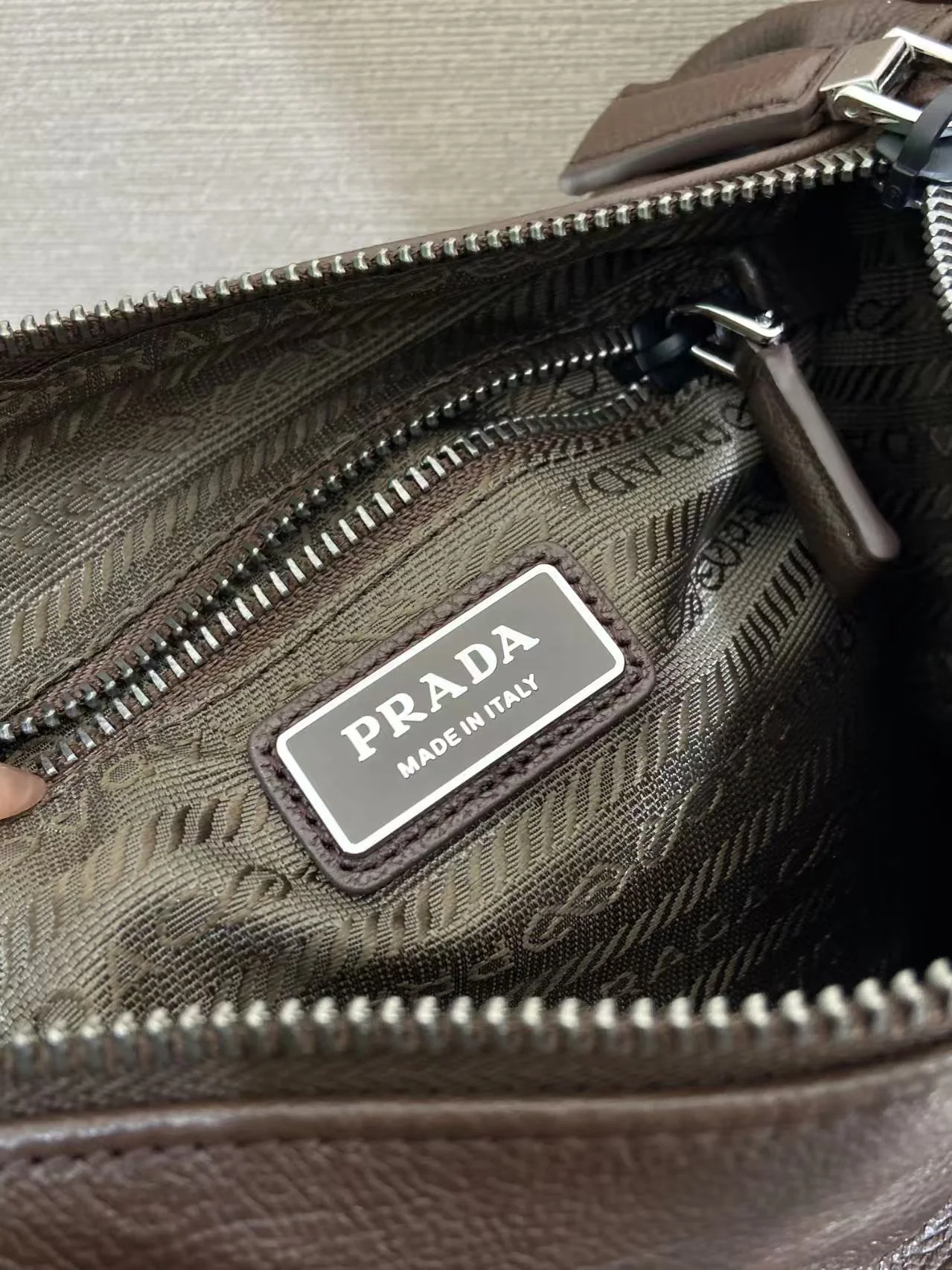 PRADA Messenger Bags Brown 31X17X11CM F0010060042 - Image 9