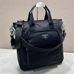 Alternative view of PRADA Totes Bags Nylon Black 33X37.5X15CM F0010060331