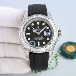 Alternative view of ROLEX Yacht Master Automatic 116655 (Black Dial) 40mm A55010070496