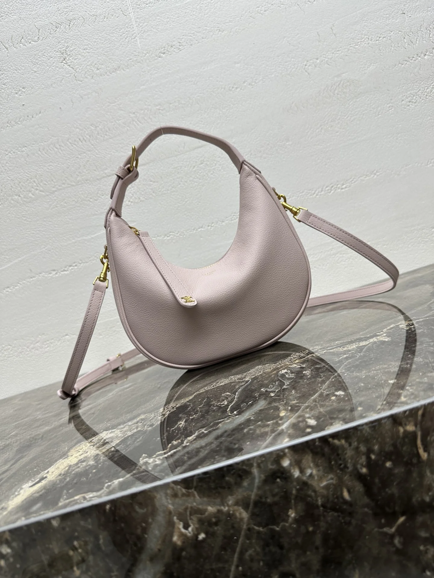 SAINT LAURENT Shoulder Bags Pink-Gold 21X24X5CM G2010062558