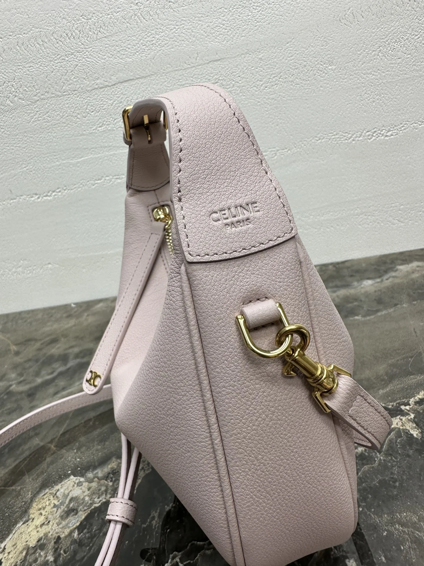 SAINT LAURENT Shoulder Bags Pink-Gold 21X24X5CM G2010062558 - Image 7