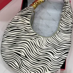 SCHIAPARELLI Shoulder Bags Black-White-Gold 43X60X8CM A50010067095