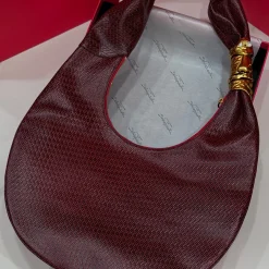 SCHIAPARELLI Shoulder Bags Burgundy-Gold 43X60X8CM A45010067087