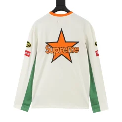 Alternative view of SUPREME T-shirts White-Orange-Green S-XL B10202610040088
