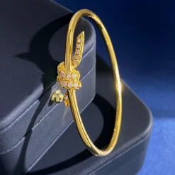 Alternative view of TIFFANY Bracelets Brass F010050110