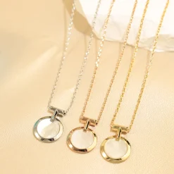TIFFANY Necklaces Gold Plated F010050090