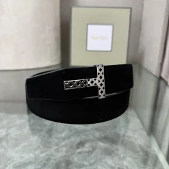 TOM FORD Belts Black-Silver A7010050033