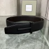 TOM FORD Belts Calfskin Leather Black-Brown A7010050164