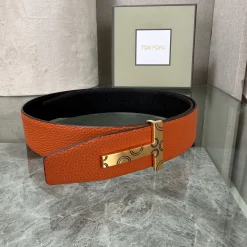 Alternative view of TOM FORD Belts Orange-Gold A7010050009