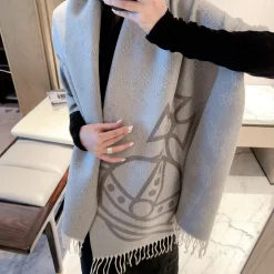 VIVIENNE WESTWOOD Scarves Grey D510070121