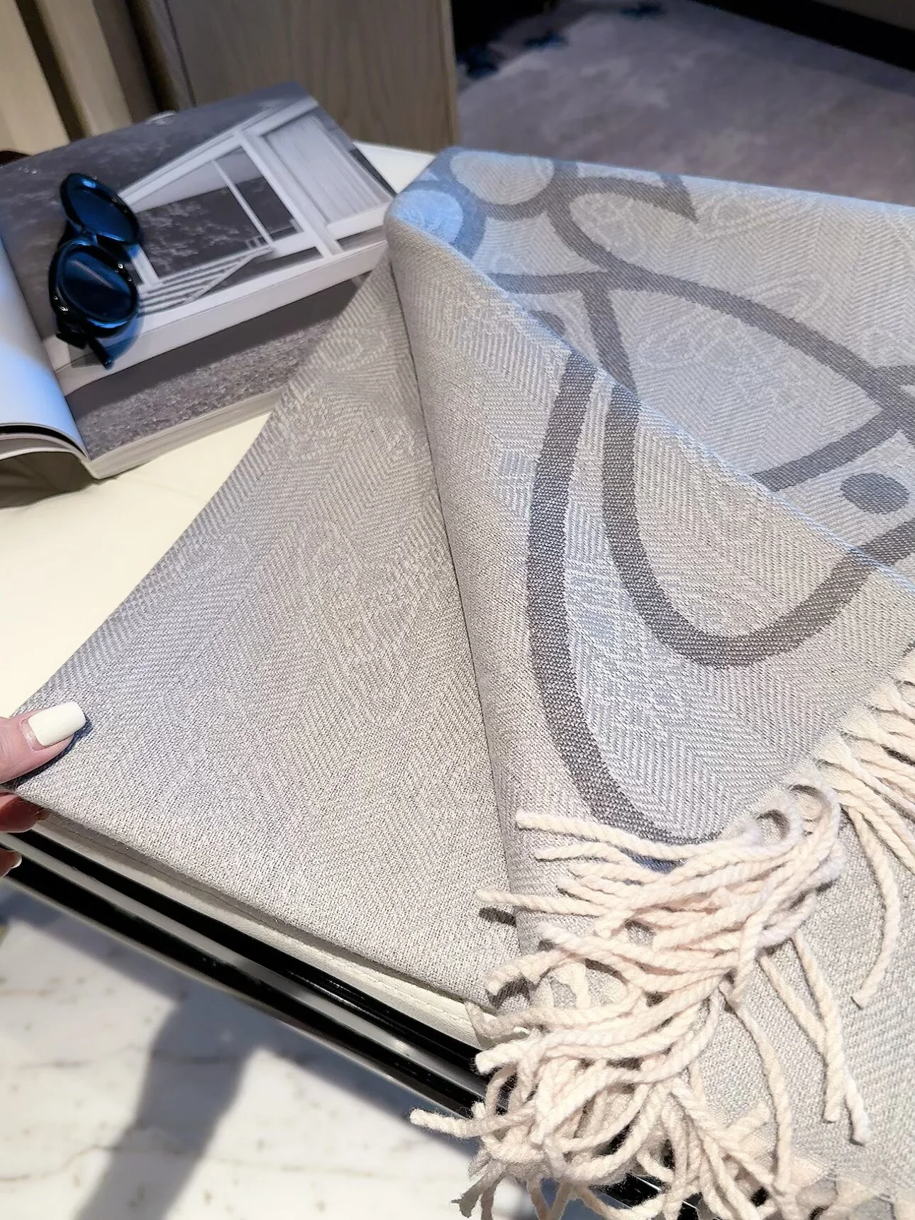 VIVIENNE WESTWOOD Scarves Grey D510070121 - Image 4