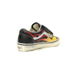 Alternative view of Vans Old Skool Archive Flame Black White VN000D9RCJK