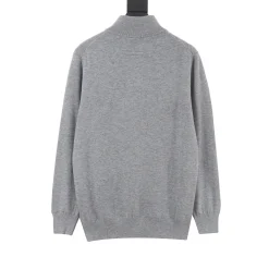 Alternative view of ZEGNA Sweaters Merino Wool Leather Grey M-XXL B50202610040093