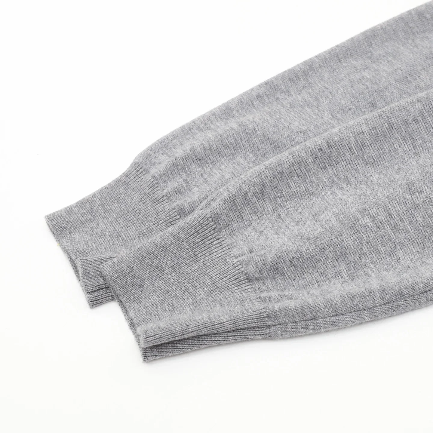ZEGNA Sweaters Merino Wool Leather Grey M-XXL B50202610040093 - Image 5